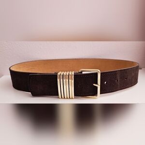 Anthropologie genuine leather belt